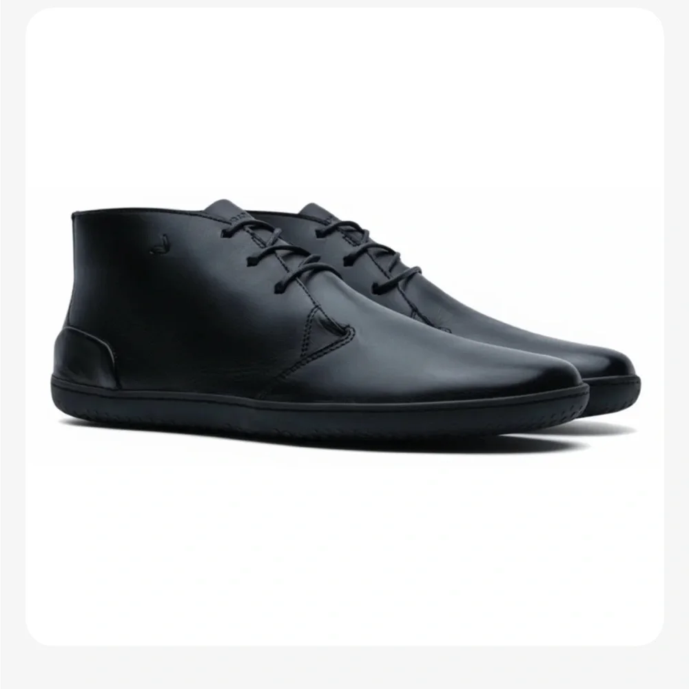 Vivo Barefoot Men's Gobi Lux Obsidian Leather size 44 Z-9